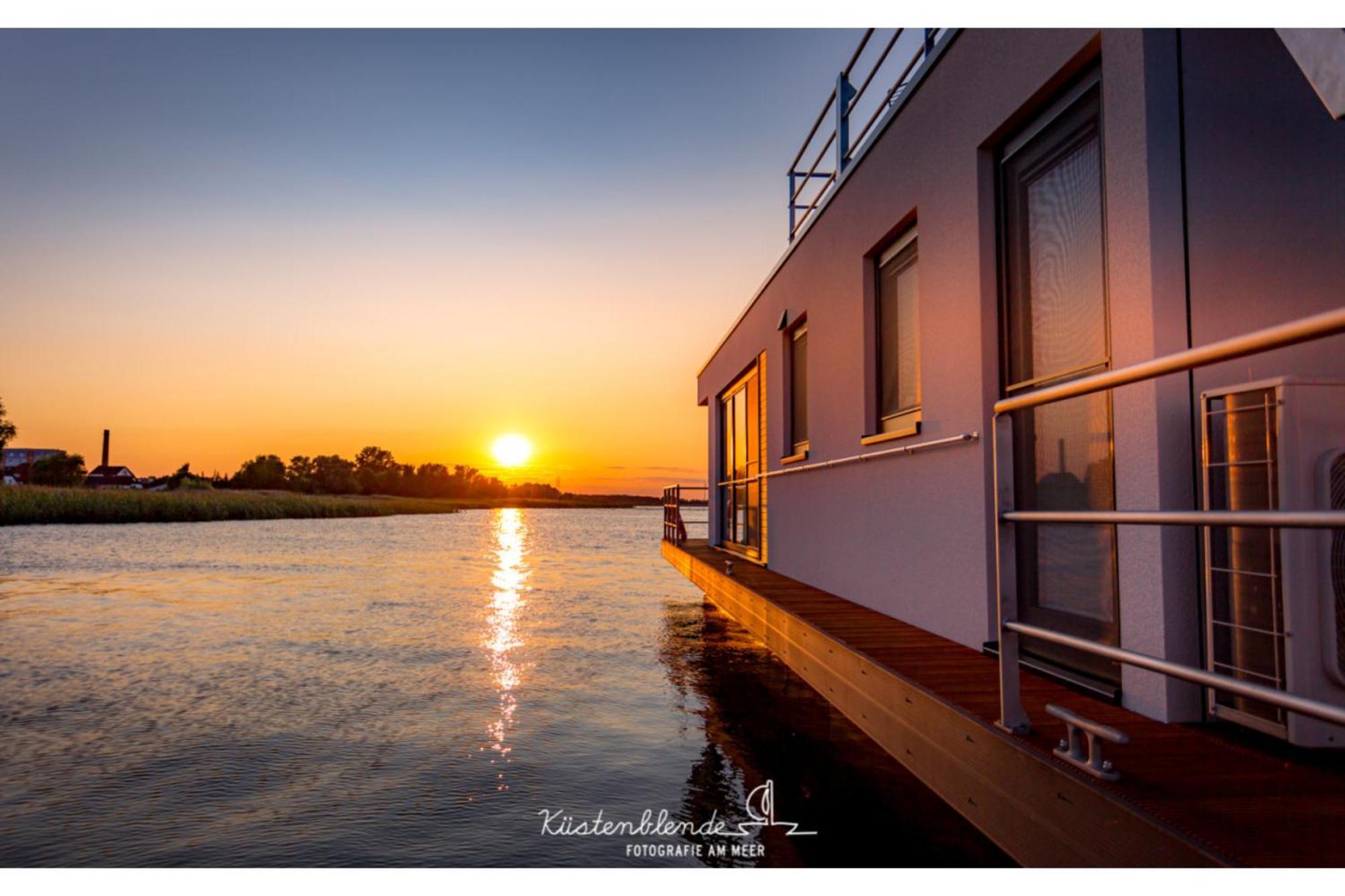 Ostsee Hausboot - Kranichnest Lp1 Рібніц-Дамгартен Екстер'єр фото